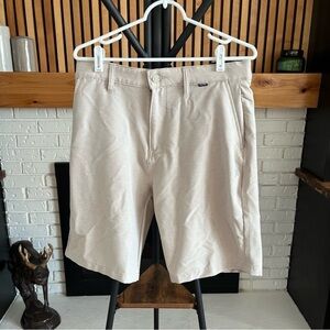 Hurley Tan Flat Shorts